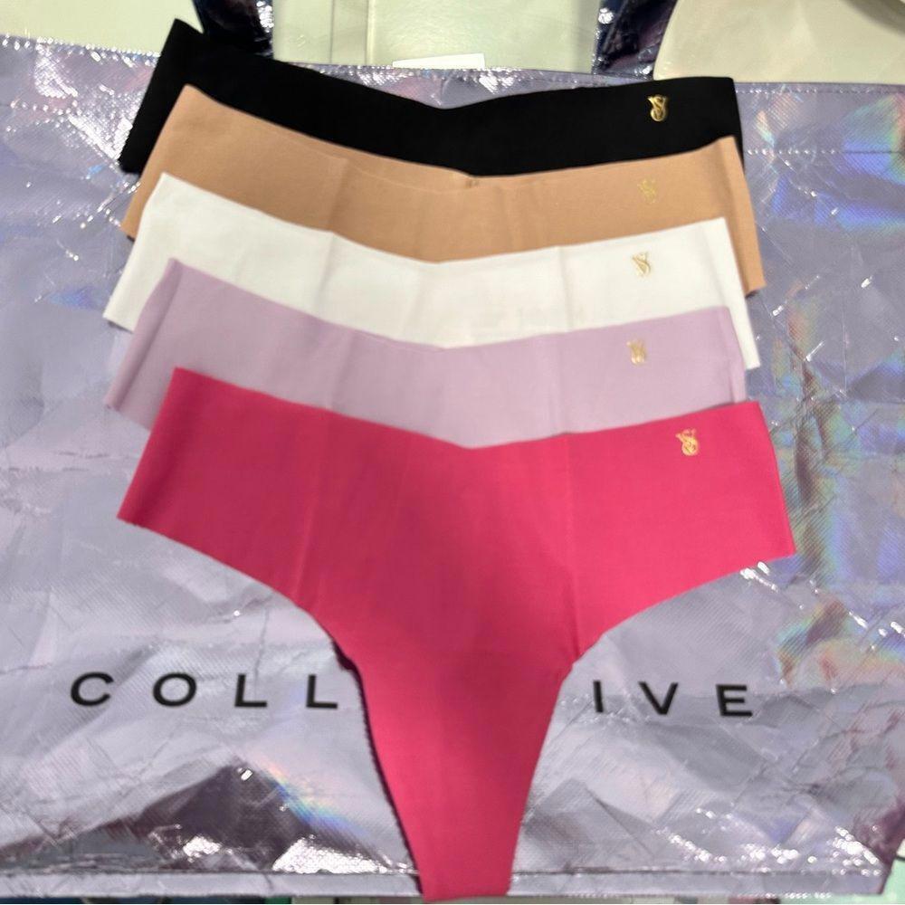 Victoria’s Secret No Show Cotton Thong Panties